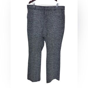 Studio Torrid Knit Ankle Skinny Pants Women's Plus 20 Gray Plaid Stretch